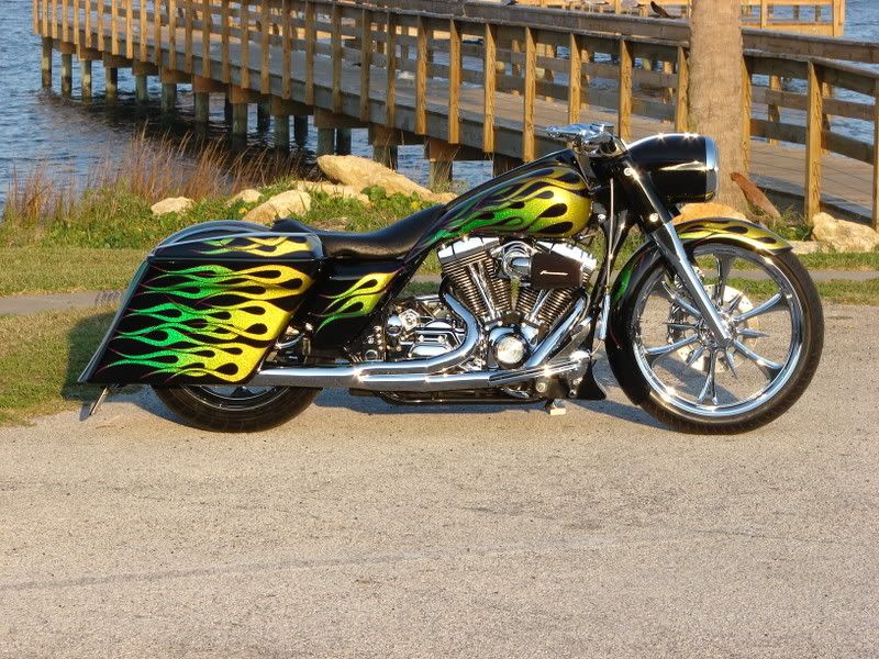 Baggers Ronnie s Road King Bad Dad Custom Bagger 